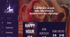 Desktop Screenshot of cubanita.ee
