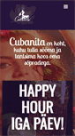 Mobile Screenshot of cubanita.ee